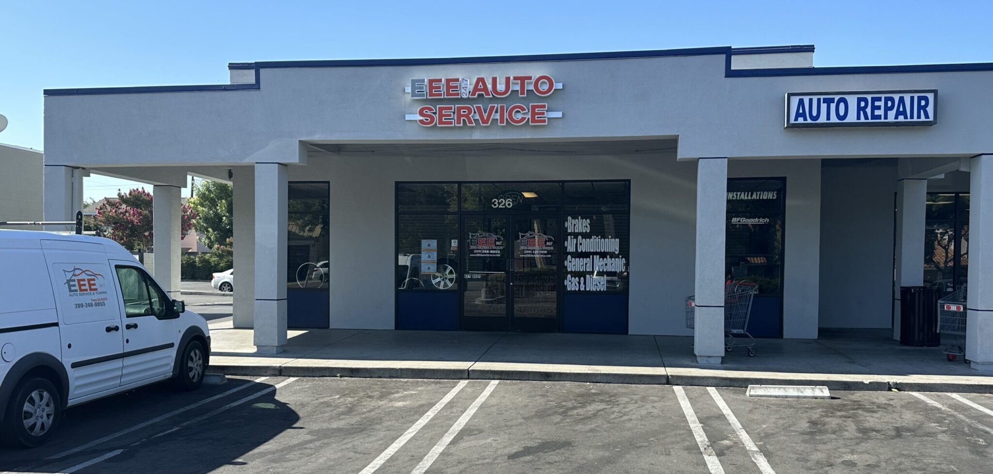 1 Auto Repair Tracy CA EEE Auto Service (209) 2480055
